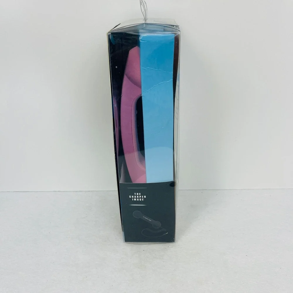 The Sharper Image Retro Handset for iPhone iPod Pink Vintage Style Wired Phone